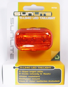 Flasher Sunlite Red 2 funciones L-340