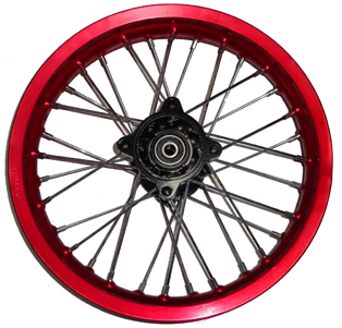 Aro MX 14? trasero alum Red (disco)