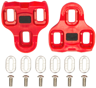 Cleats Origin8 (Fits Look Keo Pedals) Red