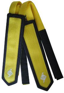 Bozal Origin8 Velcro/Polyester Yellow