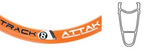 Aro 700 OR8 TrackAttak Orange 32H