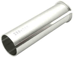 Bushing poste de sillin 27.2/31.6 Silver